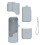 Silicone Protective Case for Pocket 4 Waterproof-Silver Color 1