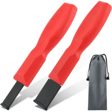 Carbide Scraper, Gasket Scraper for Metal and Automotive, 1-1/4 Inch and 5/8 Inch Carbides Gasket Tool with Storage Bag