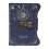 Password Lock Diary Hardcover PU Leather Notebook 360-Blue 1