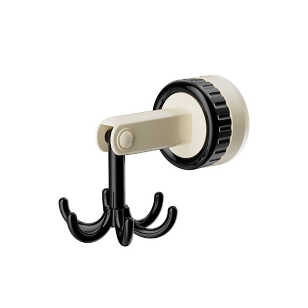 3Pcs 360Degrees Rotating Folding Hook With 6Hooks Kitchen Hook Self-Adhesive Suction Cup Hooks Rotating Utensil Holder C 4711151185336