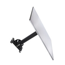Kit de Montagem em Parede Compatível com Suporte de Receptor de Satélite Ajustável em 360 Graus para Melhor Sinal
