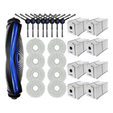 Accesorios de Repuesto para Bolsa de Polvo y Paño de Fregona con Cepillo Lateral Principal para  Debot N30 OMNI / N30 PRO OMNI