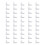 5/16X3/4Inch Plastic Right Angles Corner-White 50 pieces 1