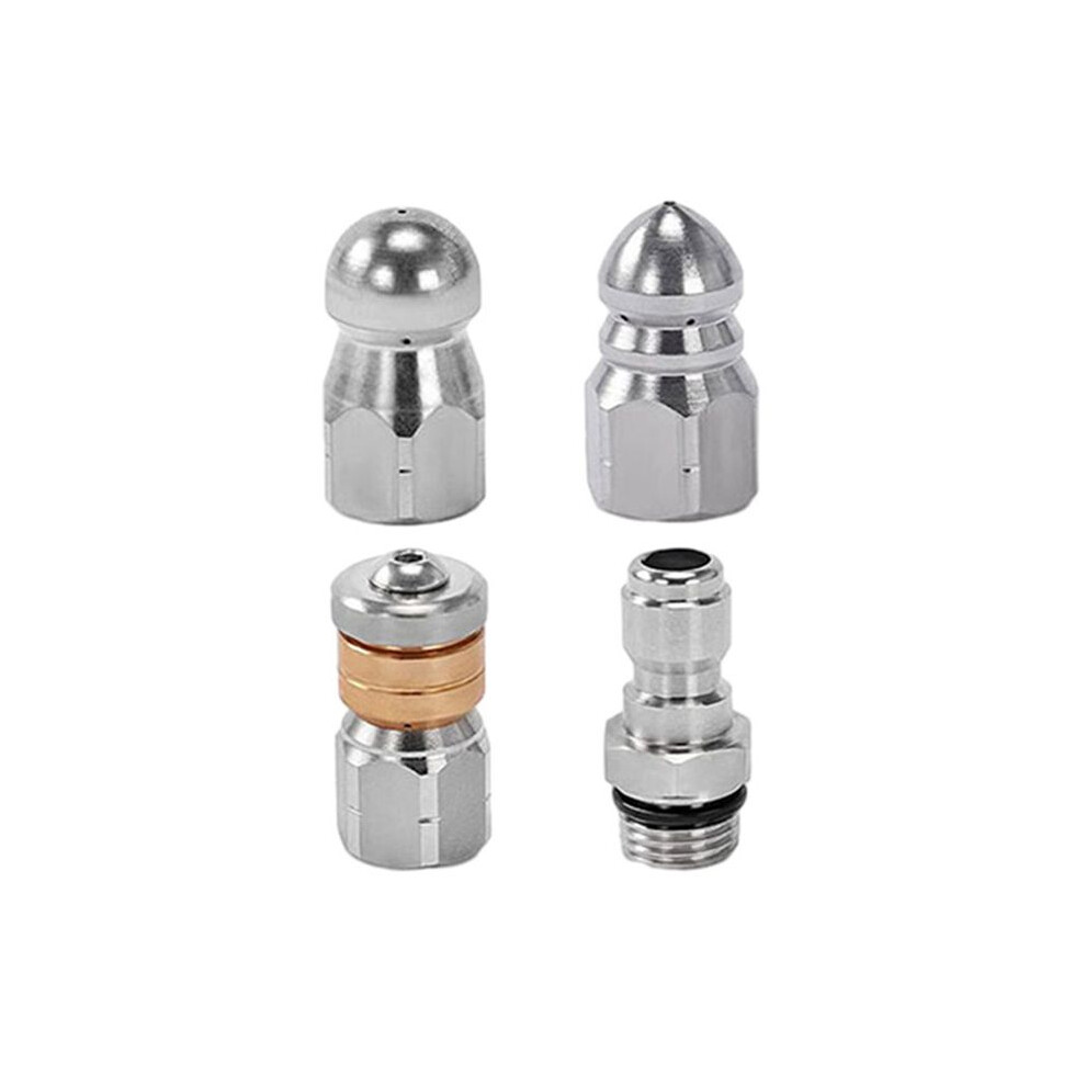 Suitable For Pressure Washer Nozzle Sewer Cleaning Tool Ejector Drain Cleaning Nozzle Tip 1/4 6031418877605