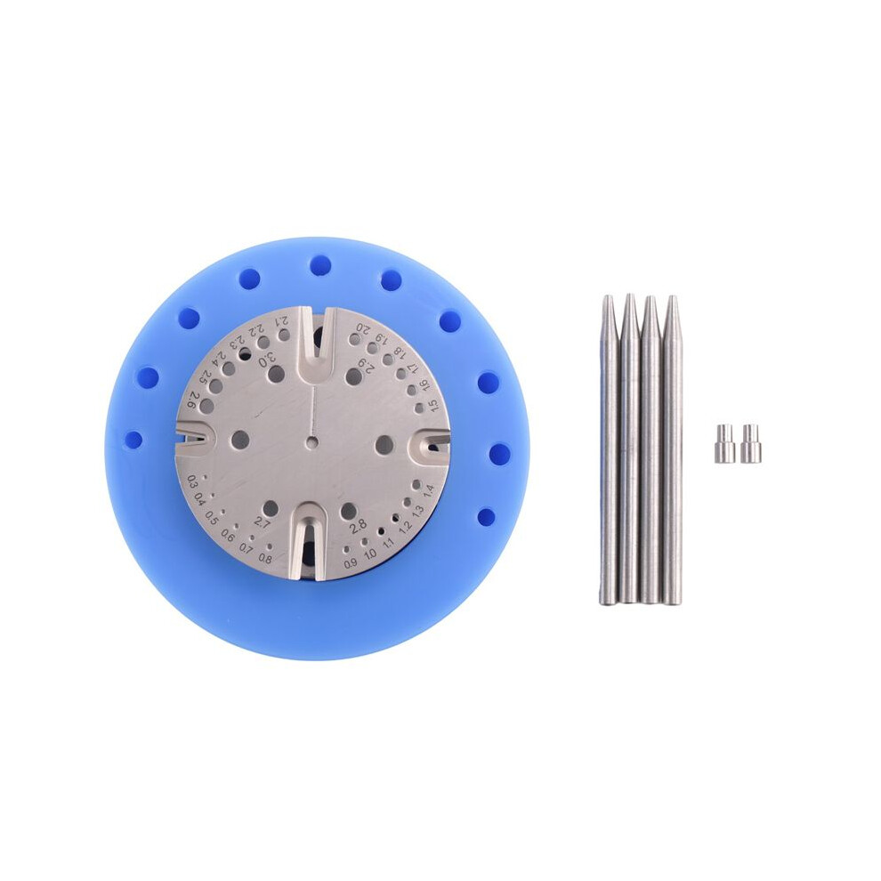 Watch Repair Tool Steel Punch Pin Removal And Installation Of Balance Wheel Hairspring Shaft Core Kits Enhanced Edition 6031418809743