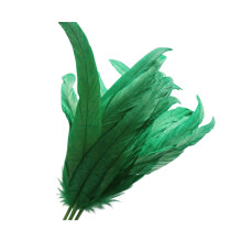 40Pcs Delicate White Plumage 25 30Cm Best For Creative-Green