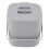 Plastic Kitchen Food Waste Trash Can Compost with Drainer Rubbish Container Organizer Accessories Tools-Light Grey 2