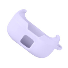Wear Resistant Silicone Earphone Case Cover Dustproof-Purple