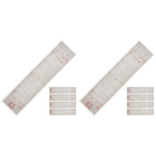 10Sheets Convenient Grey Chinese Art Paper for Calligraphy and Craft