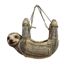 Unique Sloths Themed Hanging Bird Feeder Ideal For Patio And