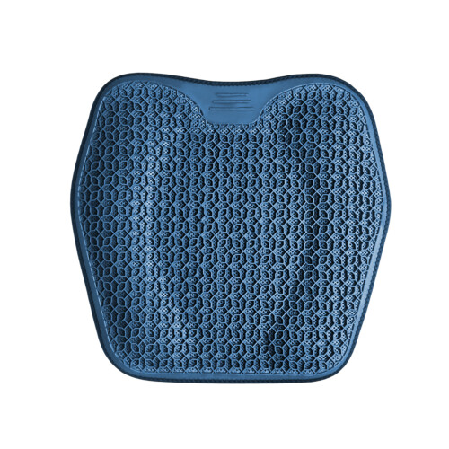 High Elastic Gels Car Seat Cushions with Flows-Glossy blue