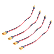 4 Stücke 28cm 11 Zoll XT60 XT-60 Maennlich Weiblich Stecker Adapter fuer RC Batterie
