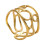 Trendy Open Band Geometric Ring Adjustable Size Ring-21 1