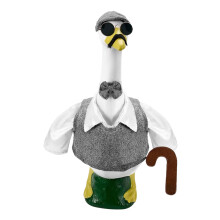 Playful Garden Geese Costume Attire Set Featuring Hat-grandpa
