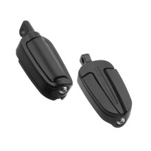 Ergonomische Motorradpedale, Motorrad-Fußrasten,-Schwarz