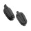 Universal Motorcycle Footrest Antislip Shock Absorption-Black 1