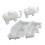 Elephant Silicone Candle Molds Multipurpose Silicone Mould for 1