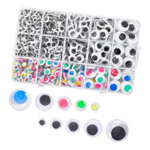Beweegbare Ogen Craft Set 6Mm 8Mm 10Mm 12Mm 15Mm 18Mm 750 Stuks