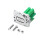 Screw Mount DB9Pin VGA Connector Module-Silver HDB15 pin female 1
