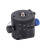 CNCs Aluminum Alloy Rotating Head With Double Thread Holes For 1