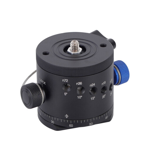 CNCs Aluminum Alloy Rotating Head With Double Thread Holes For