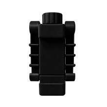 Adjustable Phone Fence Mount For Recording Tennis-black
