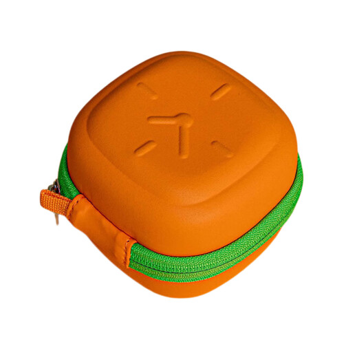 Compact Travel Case Bag For 140W Charging Adapter With-Orange