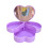 Modern Rotating Plastic Jewelry Box Storage Case With-Purple 1