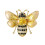 Charming Honeybee Shaped Pin In Polished Copper Unique Bees 1