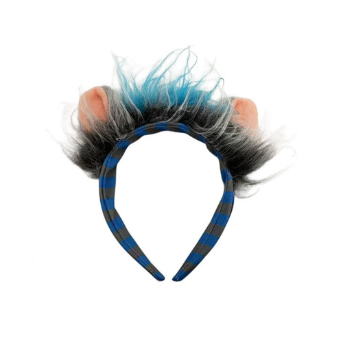 Ensemble de costumes-un cerceau à cheveux bleu