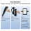 WIreless Ebook Page Turner Remote Control Air Mouse Clicker for  , Enhances Reading Experience 8