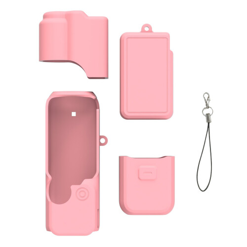 Silicone Protective Case for Pocket 4 Sleeve Case-Pink Color
