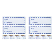 8Rouleaux Stickers Bouteille Pour Marquage Rapide