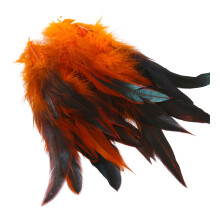 100Pcs DIY Plumage for Crafts Wedding Decorations Party-Orange