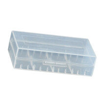 High Capacity Battery Organizers Box With-2 sections 18650