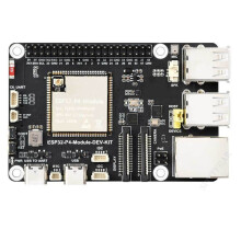 ESP32-P4 ESP32-C6 Development Board RISC-V WiFi6 MIPI CSI Module for Display /RJ45 Ethernet /Mic /Audio