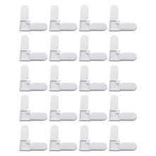 High Strength Plastic Angles Connectors Screens-White 20 pieces