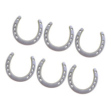 Cast Iron Lucky Horseshoe Decoration for Home Office-6 pieces