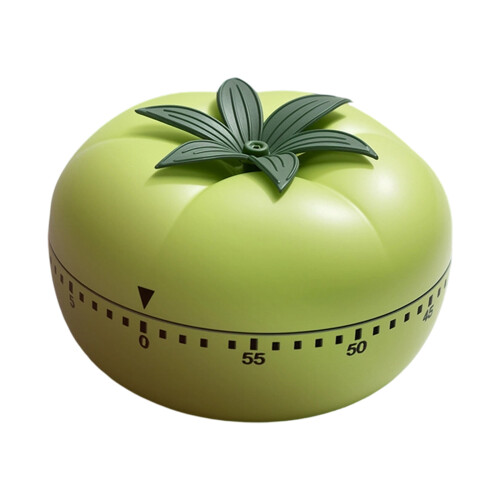 Extra Loud Rotating Timers With Clear Visual Display-Green