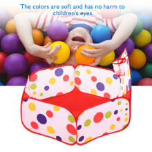Portable Children's Ball Tent with Hoop
