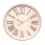 White Wash Clock With Wooden Numerals 1