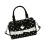Trendy Lace Embellished Small Shoulder Bag Spacious-Black 1
