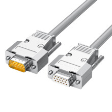 Industrial HDB15 Drag Chain Cable Data-maleto female