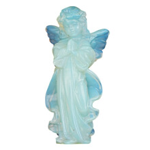Crystal Guarder Angel Figurines Crystals Healings Angel-opal