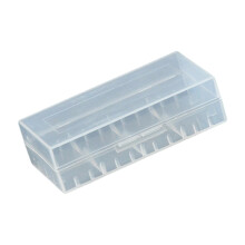 Draagbare batterij-opbergdoos voor 18650/26650-2 secties 18650