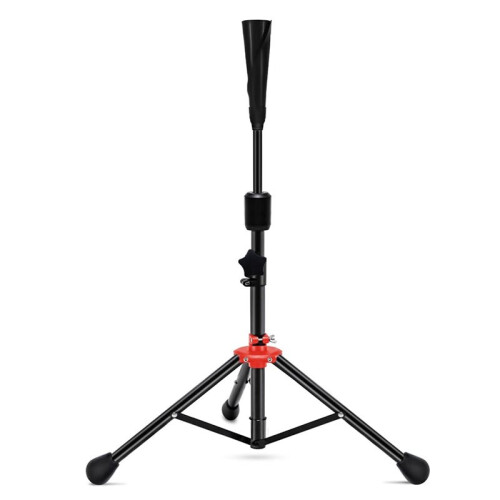Pickleball Backhand Flick Trainer Baseball Batting Tee Portable Practical Sturdy Professional Batting Practice Red 1