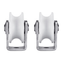 Tweedelige set, soepel glijdend nylon-48U type poelie 304