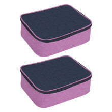Sac de rangement pour vernis à ongles, étui de transport-Violet