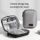 Space Saving Camera Keepers Case Features Soft Lining And-Gray 7