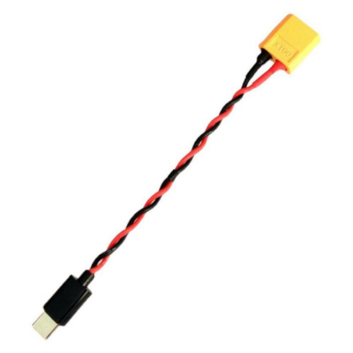 XT60 to Type-C Input Cable Power Cable Connection Cable XT60 Power Cable Durable Power Supply 2